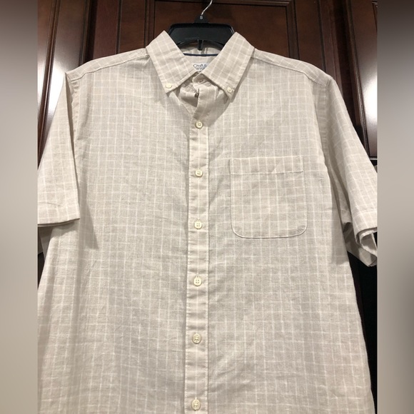 Croft & Barrow Men’s Short Sleeve Shirt Size Small - Picture 2 of 8